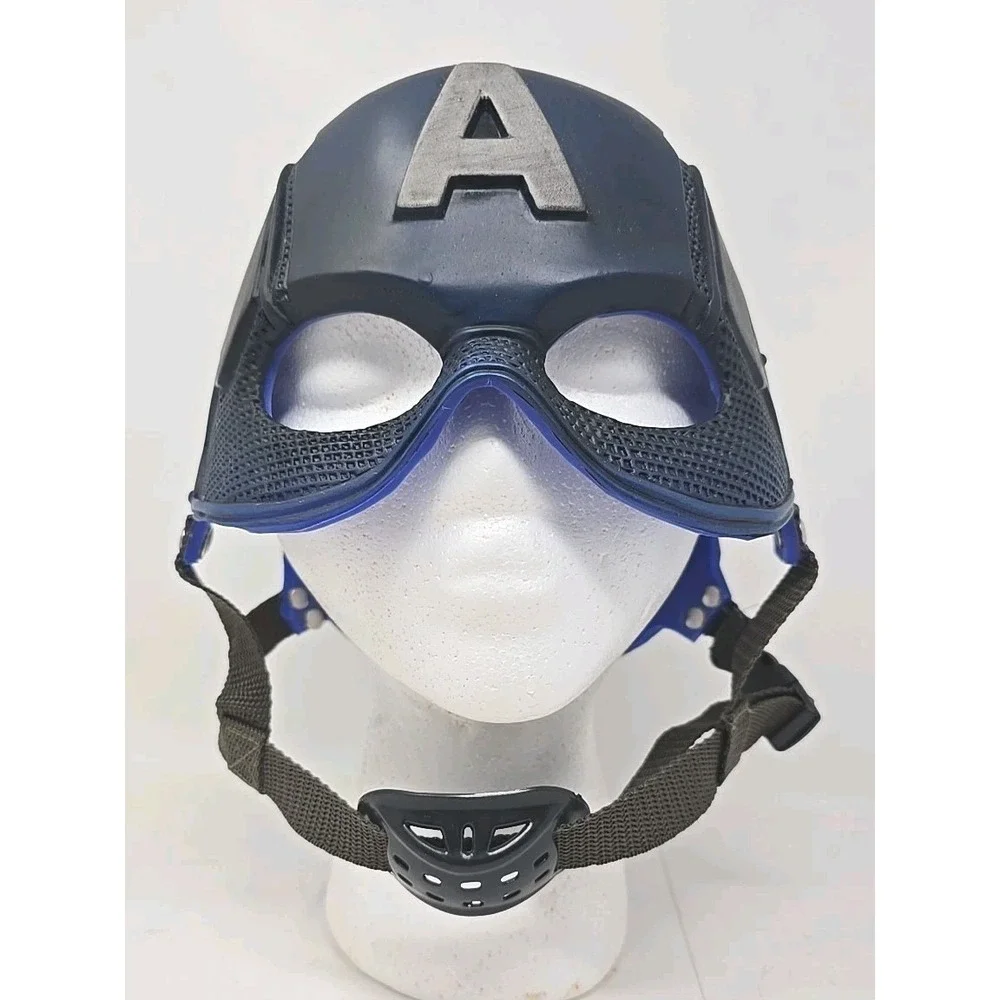 Cosplay Captain America Mask Endgame Superhero Halloween Masquerade Helmet Props